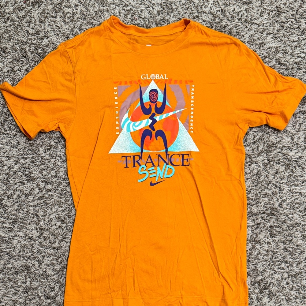 Nike Orange Trance Graphic Tee